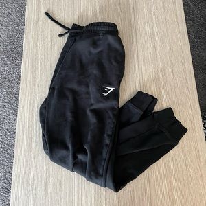Gymshark Black Crest Joggers